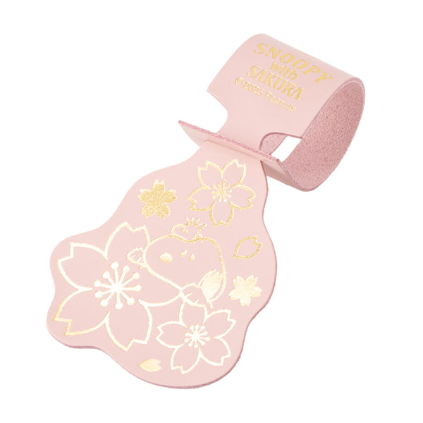 スヌーピー ラゲッジタグ (桜/ピンク)