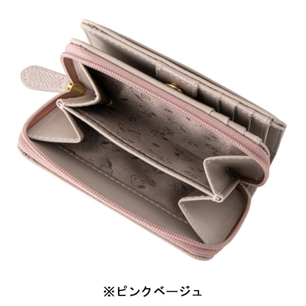 スヌーピー 二つ折れ財布 (パールシリーズ)
