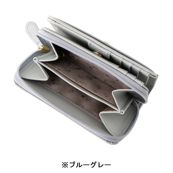 スヌーピー 二つ折れ財布 (パールシリーズ)