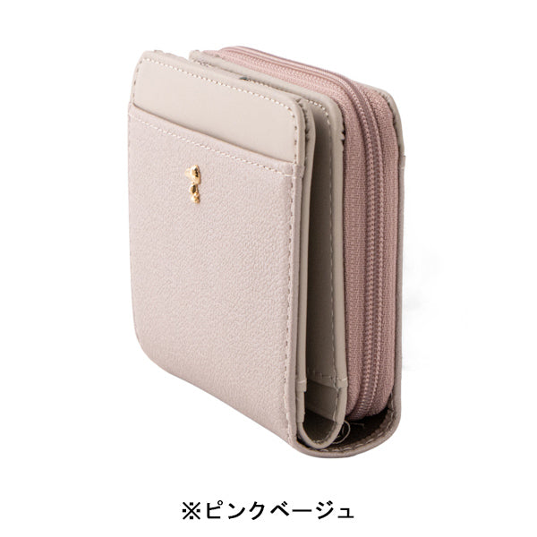 スヌーピー 二つ折れ財布 (パールシリーズ)
