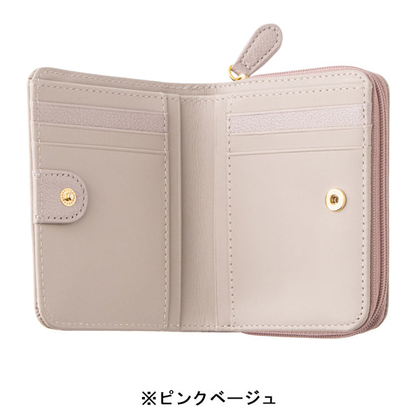 スヌーピー 二つ折れ財布 (パールシリーズ)