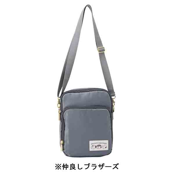 スヌーピー 蛇腹ポケットショルダーバッグ