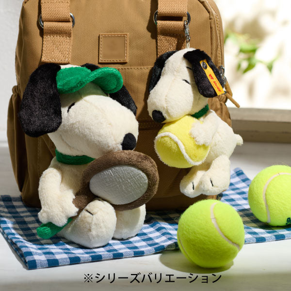 スヌーピー シュタイフ ソフトキーリングスヌーピー(テニス)