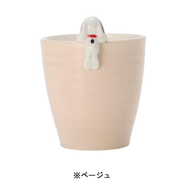 スヌーピー フィギュア付き湯飲み