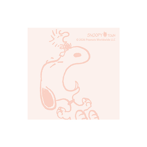 スヌーピー 4層ブロックメモ (SNOOPY&LINUS FLAG)