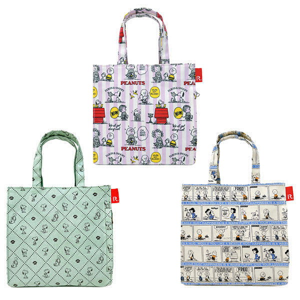 PEANUTS ROOTOTE スクエアバッグ ラミネート (1H)