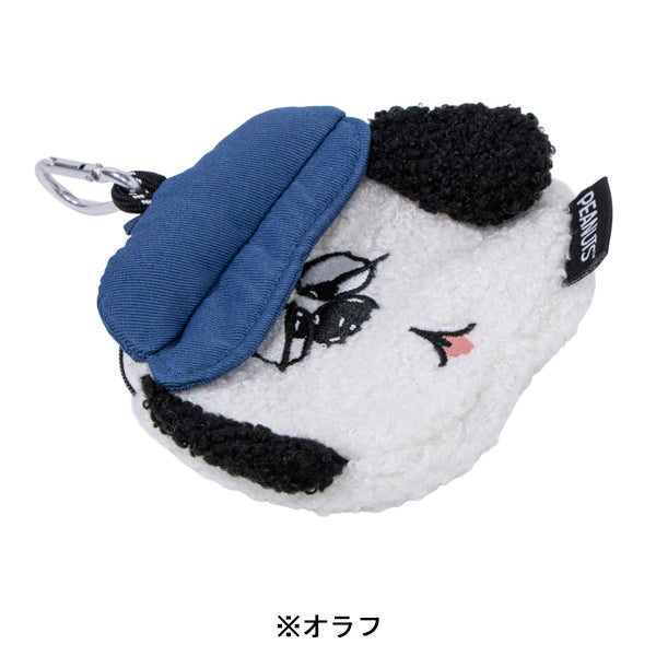 スヌーピー ミニカラビナフェイスポーチ