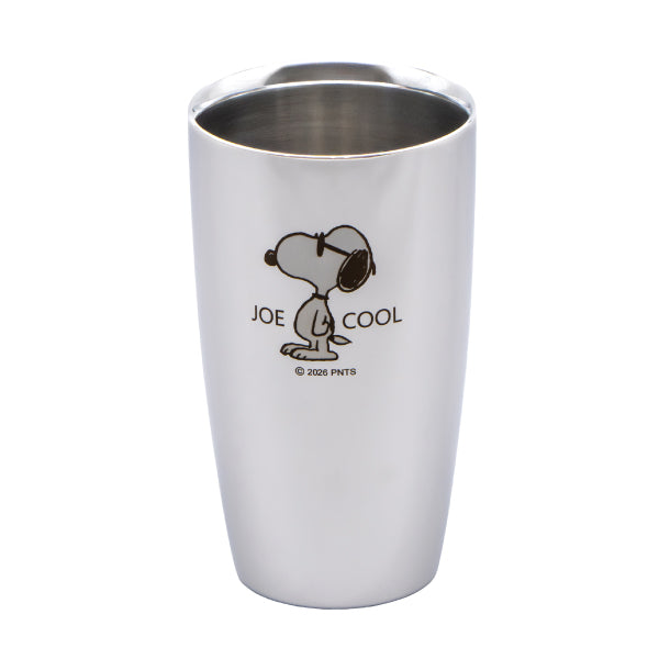 【おかいものSNOOPYオリジナル】ステンレス2重タンブラー 370ml (ジョー・クール)