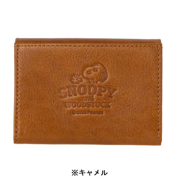 スヌーピー ファスナー付パスケース (スマイルシリーズ)