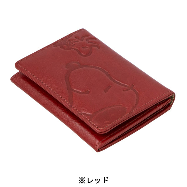 スヌーピー ファスナー付パスケース (スマイルシリーズ)