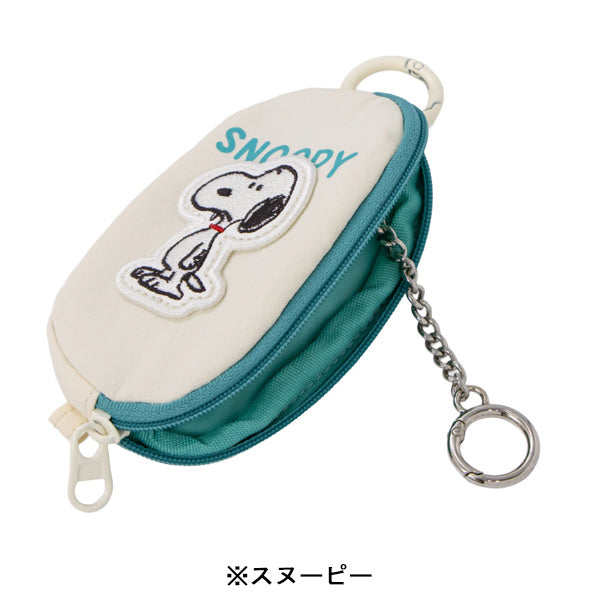 スヌーピー 連結ハンディポーチ (フェイクレザーワッペンシリーズ)