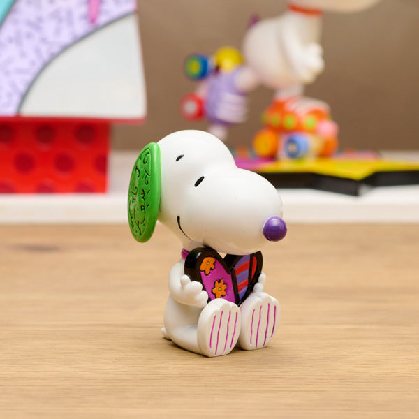 ROMERO BRITTO 『PEANUTS フィギュア』 (Mini Snoopy Heart)