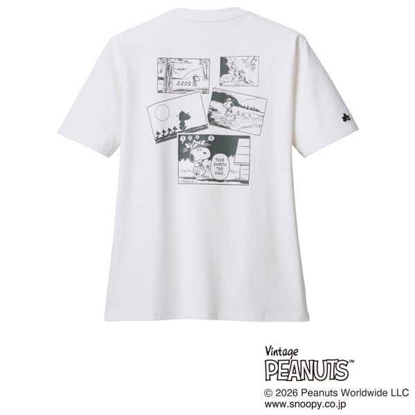 SNOOPY Tシャツ-BF(ホワイト)