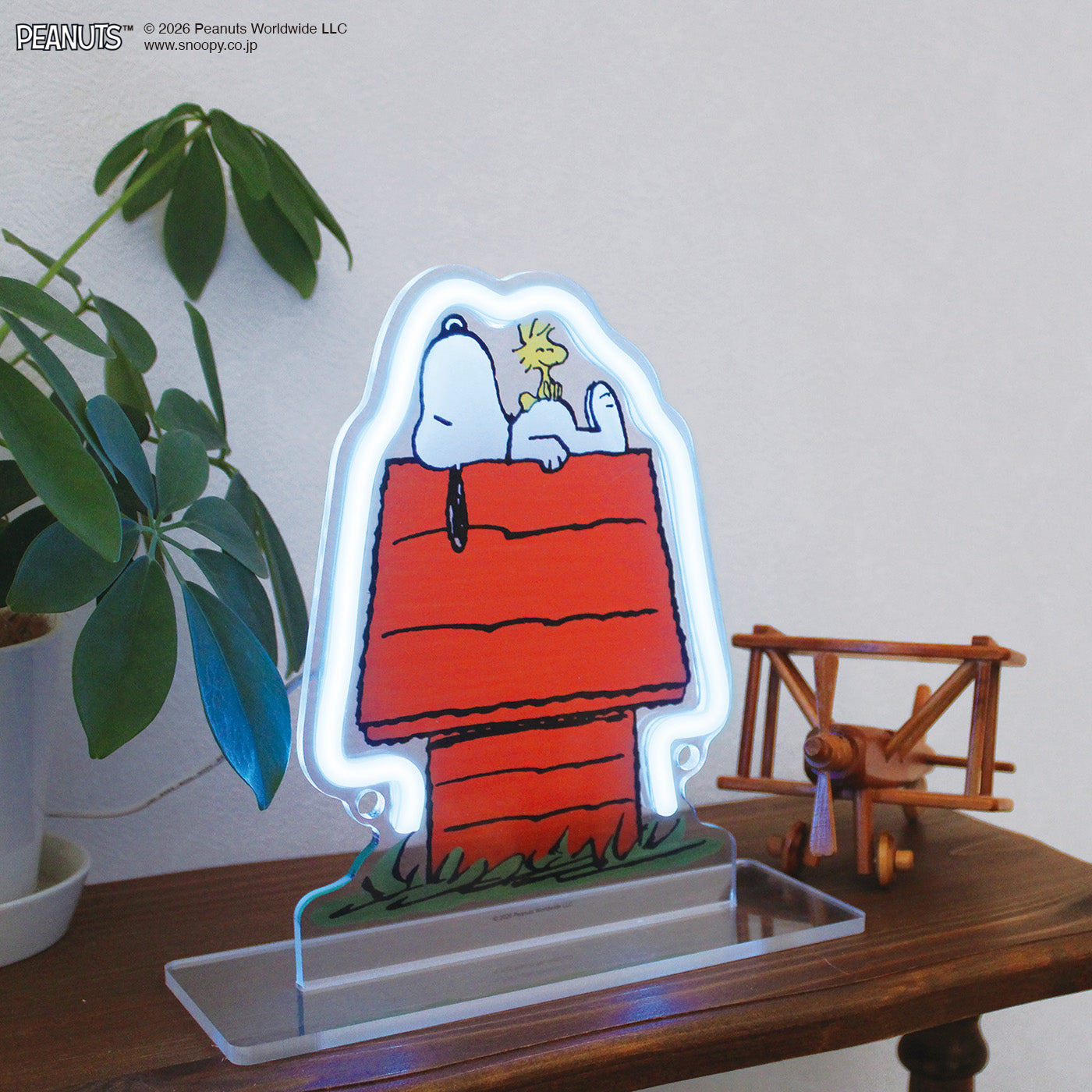 PEANUTS NEON LIGHT (House Mini)