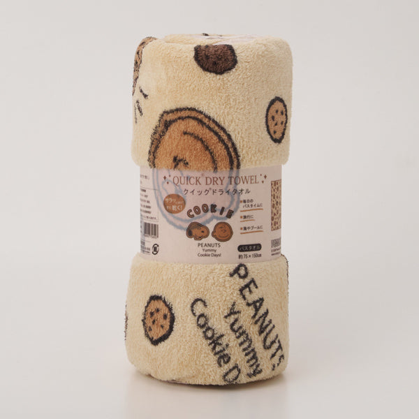 スヌーピー クイックドライバスタオル (Yummy Cookie Days!)