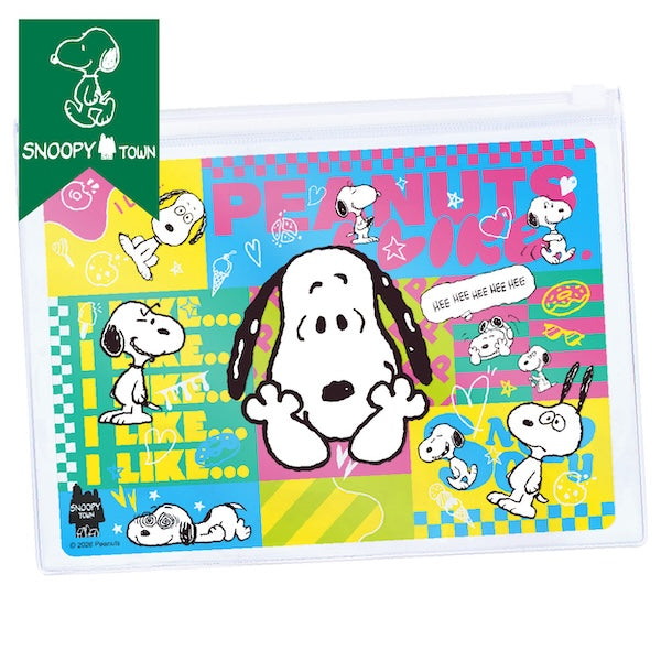スヌーピー ジッパーケース (PEANUTS I LIKE…/Vivid)