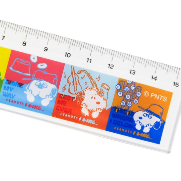 スヌーピー 定規15cm (PEANUTS I LIKE…/Siblings)