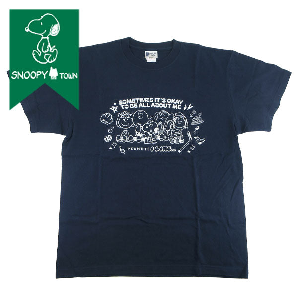 販路限定 スヌーピー Tシャツ ネイビー (PEANUTS I LIKE…)