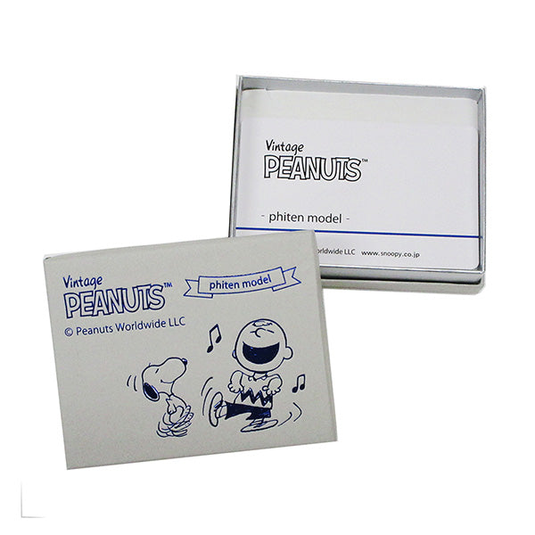 PEANUTS 「phitenモデル」スヌーピースウィングキュービック ピアス