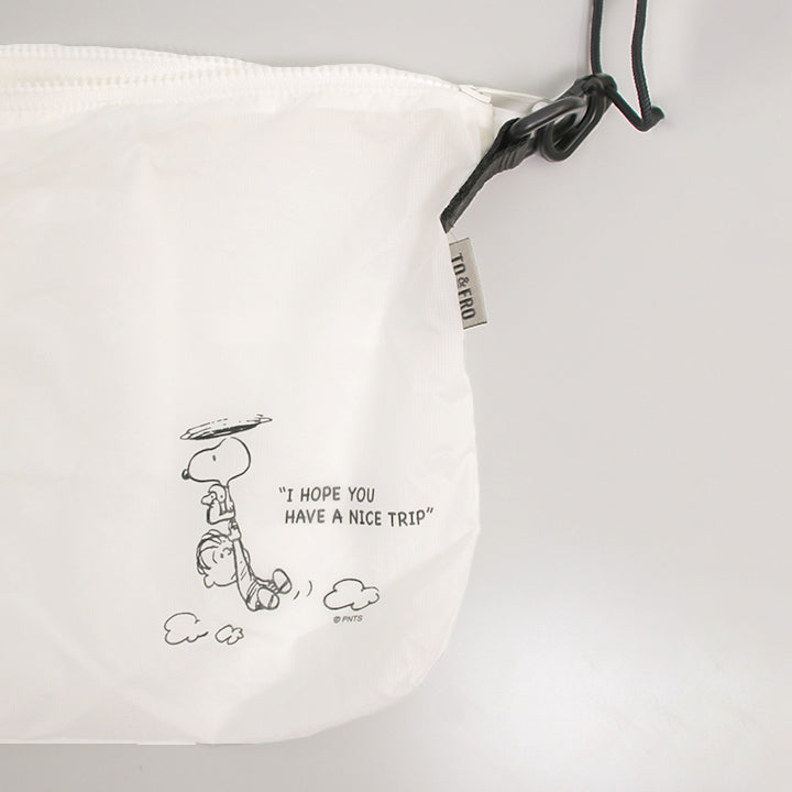 Peanuts LIFE&TIMESオリジナル「TO&FRO」コラボレーション　ショルダーバッグ (クリア)