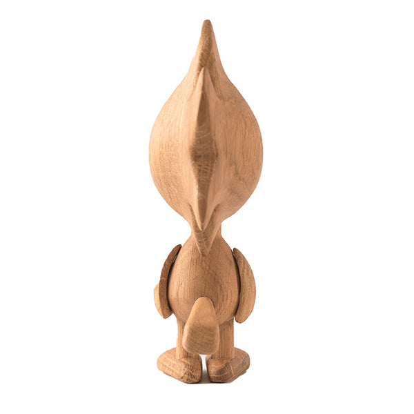 『BOYHOOD』北欧の天然オーク材オブジェ SNOOPY（ウッドストック） LARGE
