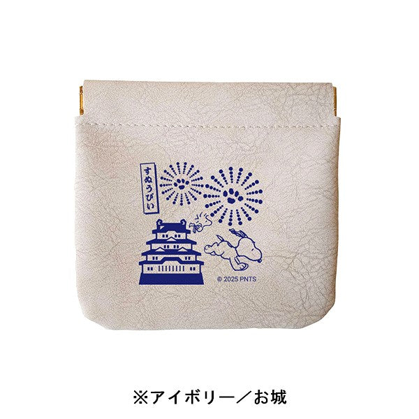 スヌーピー ばね口ミニポーチ