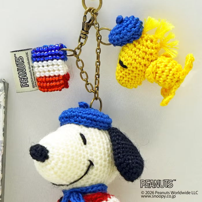 【手芸キット】チャーム＜Snoopy in Paris＞（編み物 材料セット）