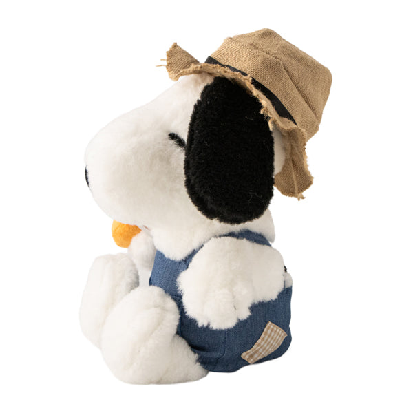 SNOOPY GARDEN キャロットファーマーぬいぐるみ（スヌーピー 25cm）