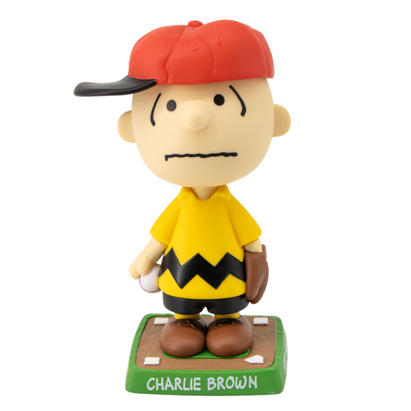 SNOOPY GARDEN グッドグリフ バブルヘッド フィギュア（チャーリー・ブラウン）