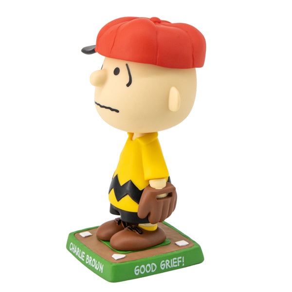 SNOOPY GARDEN グッドグリフ バブルヘッド フィギュア（チャーリー・ブラウン）