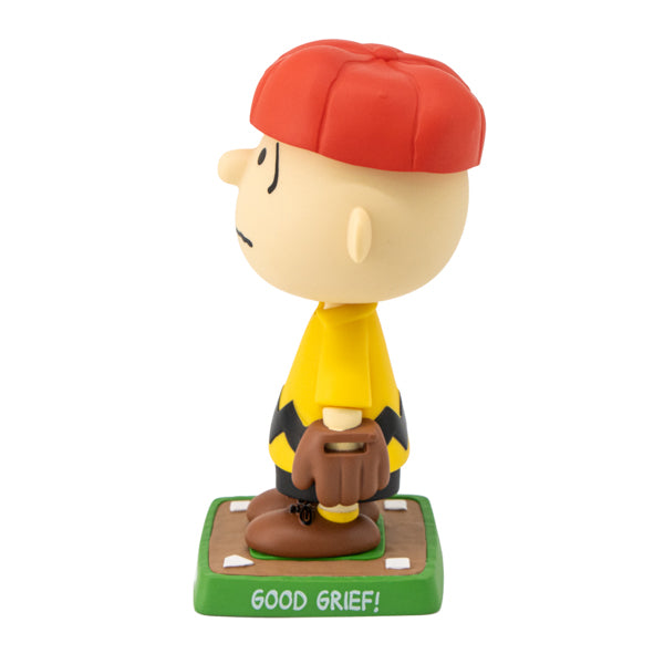 SNOOPY GARDEN グッドグリフ バブルヘッド フィギュア（チャーリー・ブラウン）