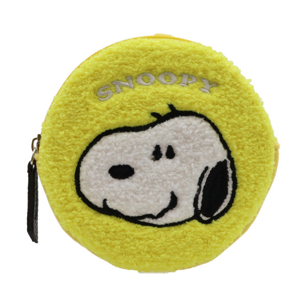 スヌーピー PEANUTSサークルさがらポーチ (SNOOPY FACE)