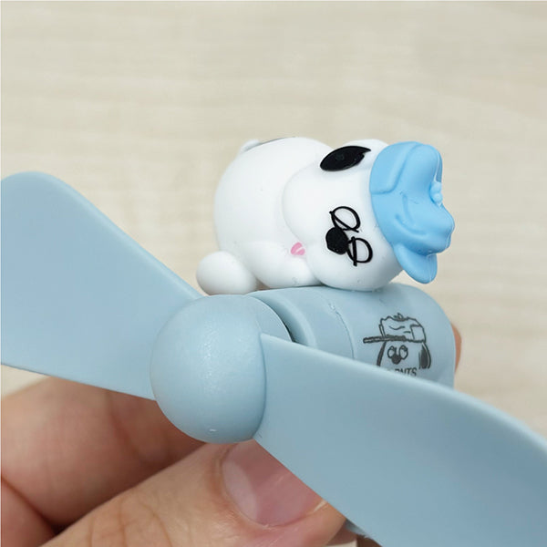 スヌーピー コネクタ付き ミニクールファン （USB Type-C／オラフ)