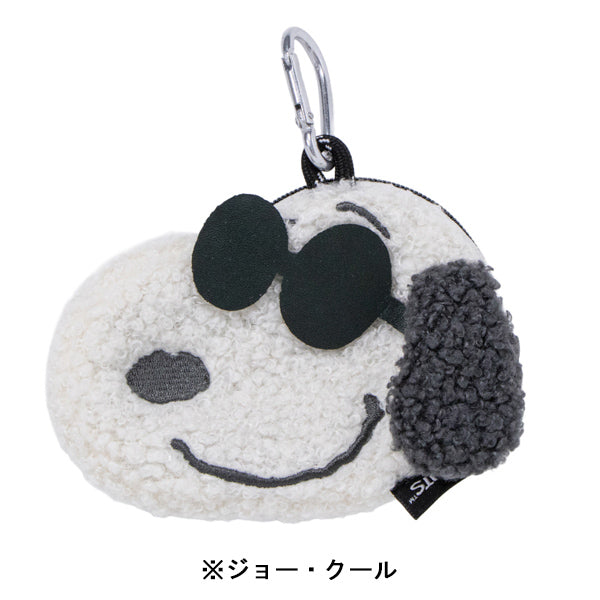 スヌーピー ミニカラビナフェイスポーチ