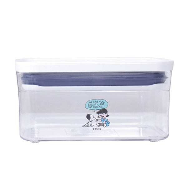 Peanuts LIFE&TIMESオリジナル　「OXO」コラボレーション　ポップコンテナ (レクタングルミニ0.6L)
