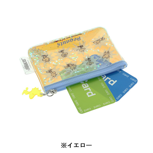 スヌーピー スパンコール入りミニポーチ (WOODSTOCK＆SNOOPY 第3弾)