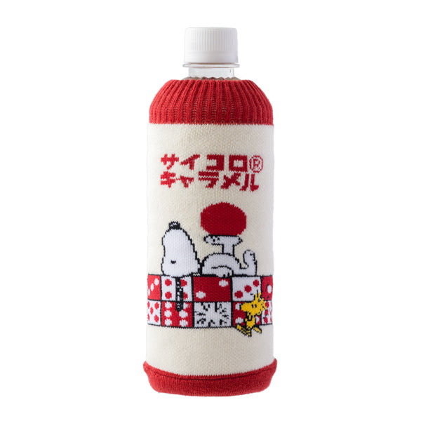 スヌーピー サイコロ(R)キャラメル　ペットボトルホルダー