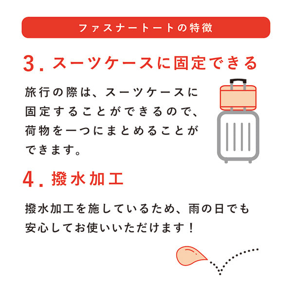 スヌーピー 大型折りたたみ ファスナートートL (キャンプ／ブラック)