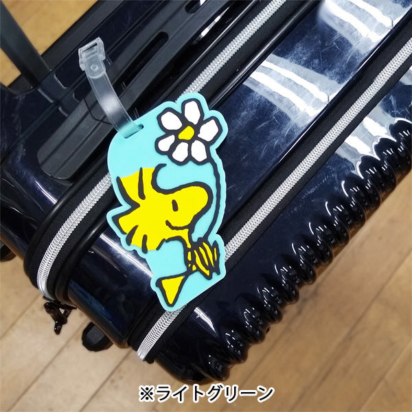 スヌーピー ネームタグ (フラワー／ウッドストック)