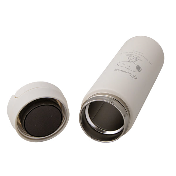 スヌーピー ハンドル付きステンレスボトル 500ml (Tシャツシリーズ)
