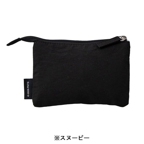 スヌーピー 3ポケットポーチ mini (Tシャツシリーズ)