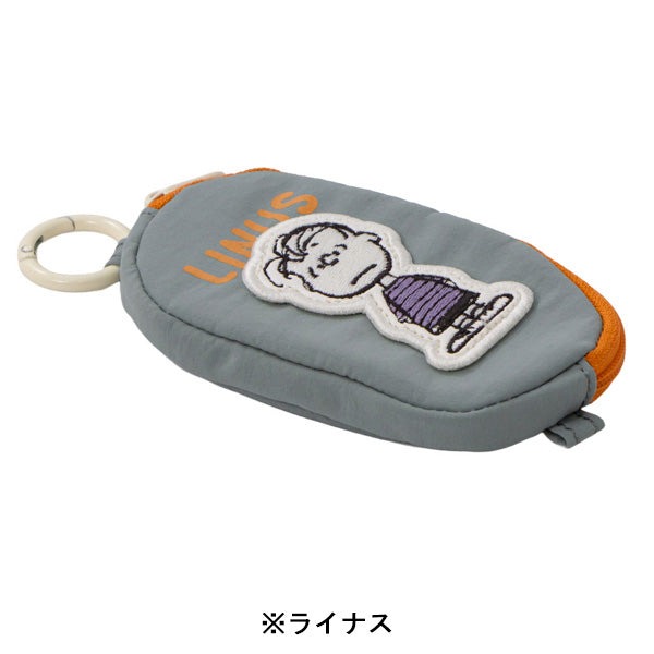 スヌーピー 連結ハンディポーチ (フェイクレザーワッペンシリーズ)