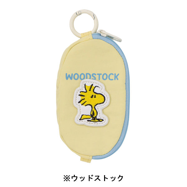スヌーピー 連結ハンディポーチ (フェイクレザーワッペンシリーズ)