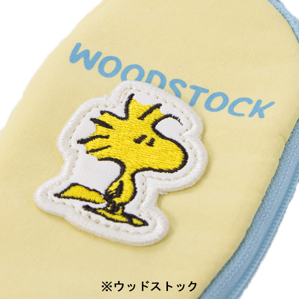 スヌーピー 連結ハンディポーチ (フェイクレザーワッペンシリーズ)
