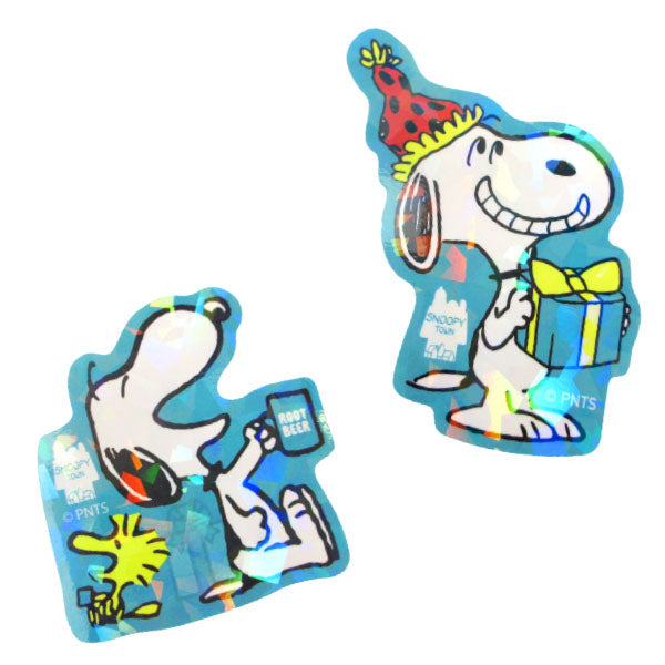スヌーピー キラキラステッカー2枚セット (SNOOPY誕生祭2026)