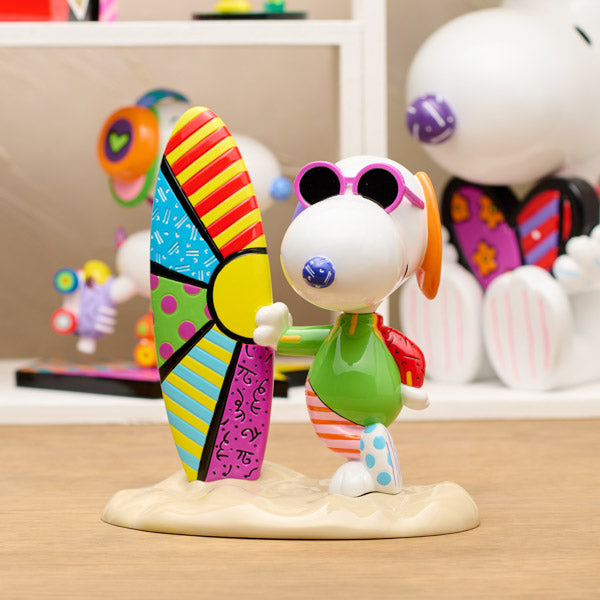 ROMERO BRITTO 『PEANUTS フィギュア』 (Joe Cool Surf)