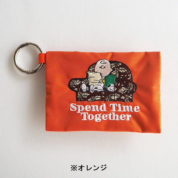 スヌーピー 刺繍マルチケース