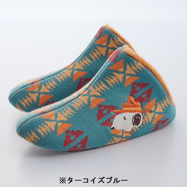 PEANUTS PENDLETON　ニットルームシューズ (ダイヤモンドピーク)
