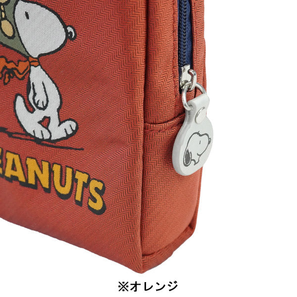 PEANUTS／コスメポーチ　(フライング・エース柄)