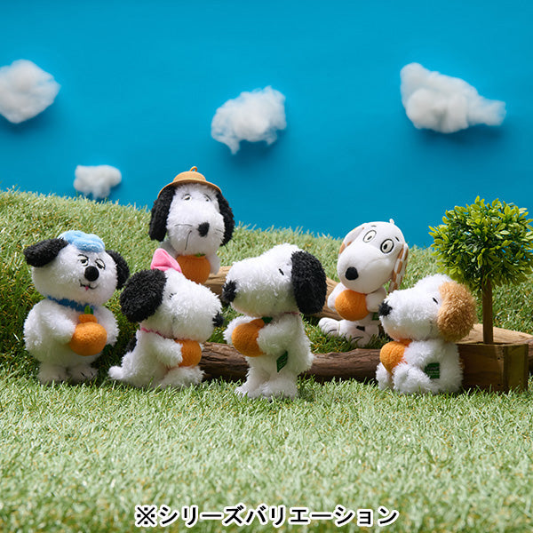 SNOOPY GARDEN ぬいぐるみキーリング (スヌーピーきょうだいとハンラボン/オラフ)